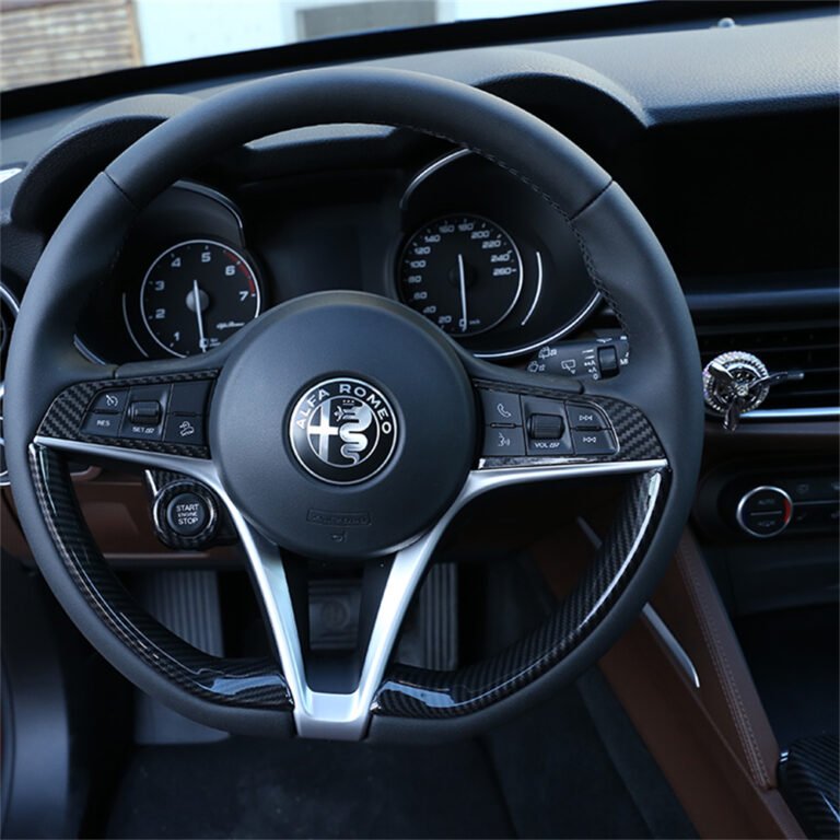 Alfa Romeo Giulia Steering Wheel Cover Trim