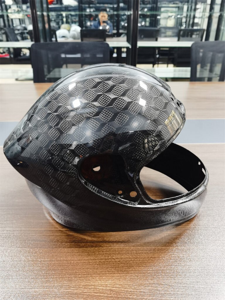 carbon fiber half helmet
