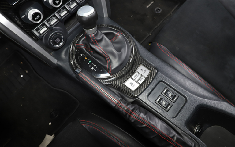 toyota 86 Subaru BRZ Carbon Fiber Shift Gate Trim Panel Parts