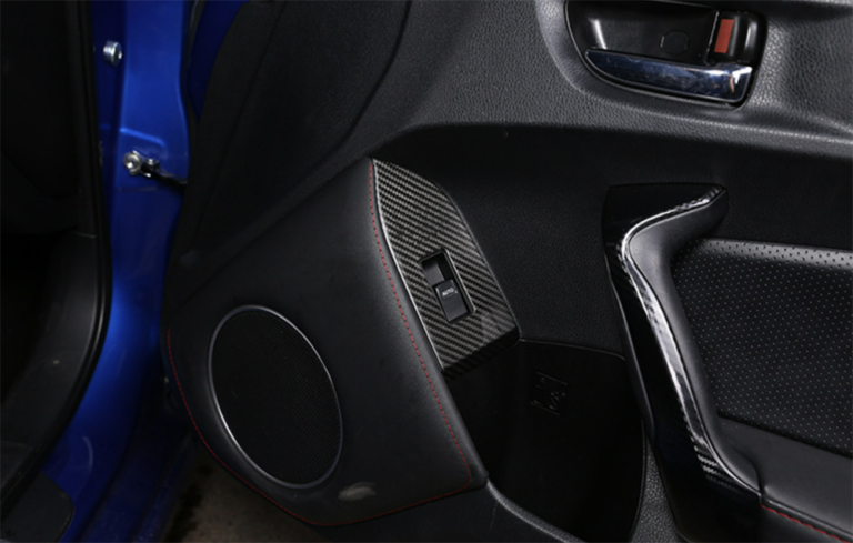 Toyota 86 Subaru BRZ carbon fiber window switch cover trim