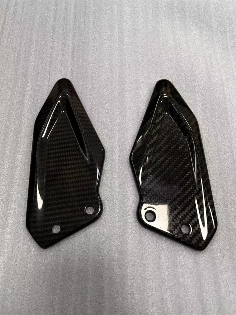 Carbon Fiber Motorcycle Pedal Cover Pedals parts