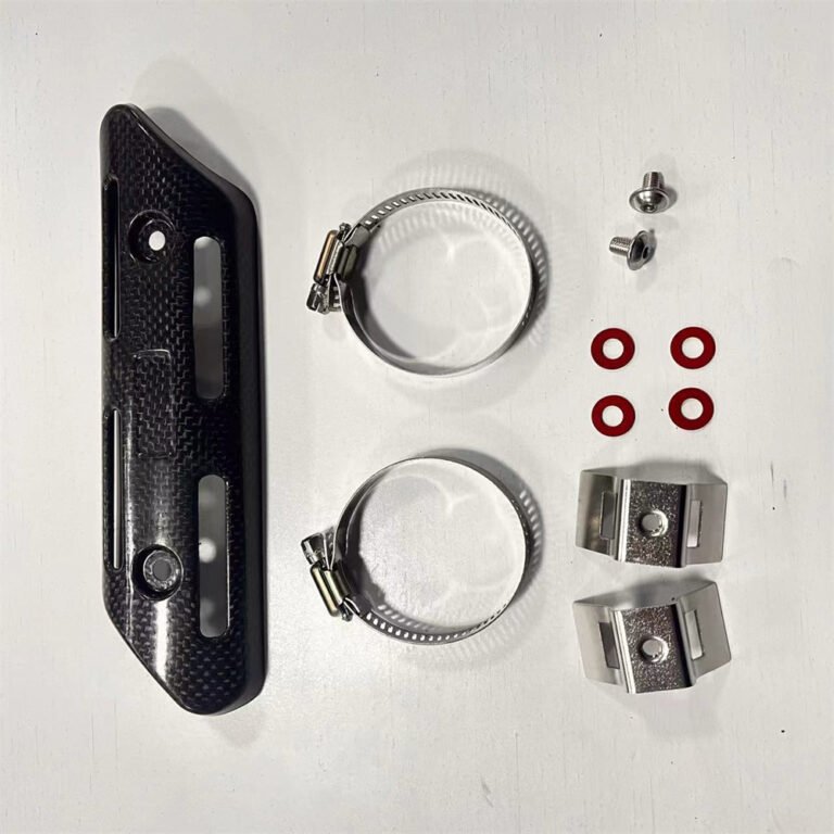 Carbon Fiber Motorcycle Exhaust Pipe Anti Heat Cover