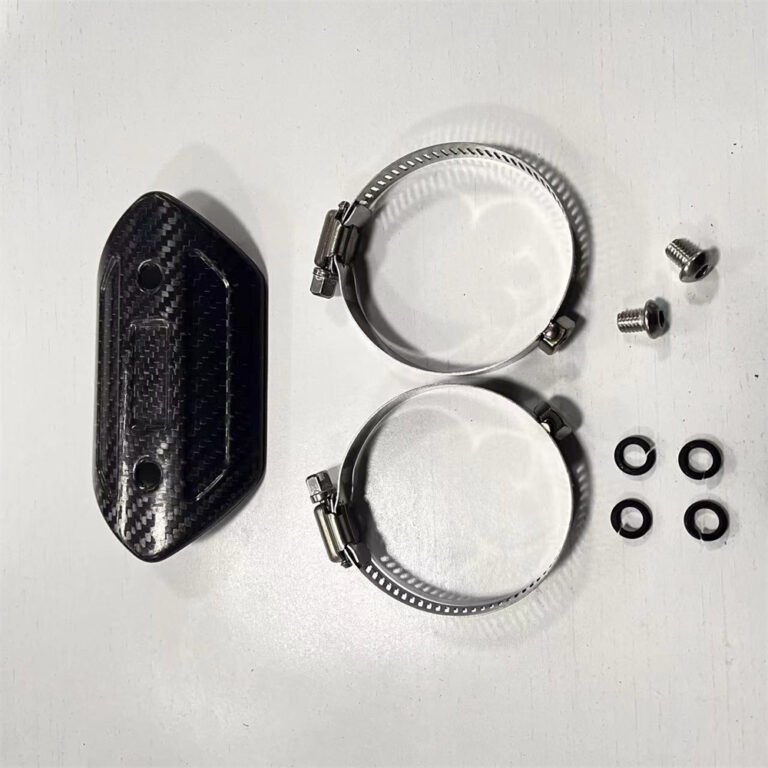 Carbon Fiber Motorcycle Exhaust Pipe Anti Heat Cover