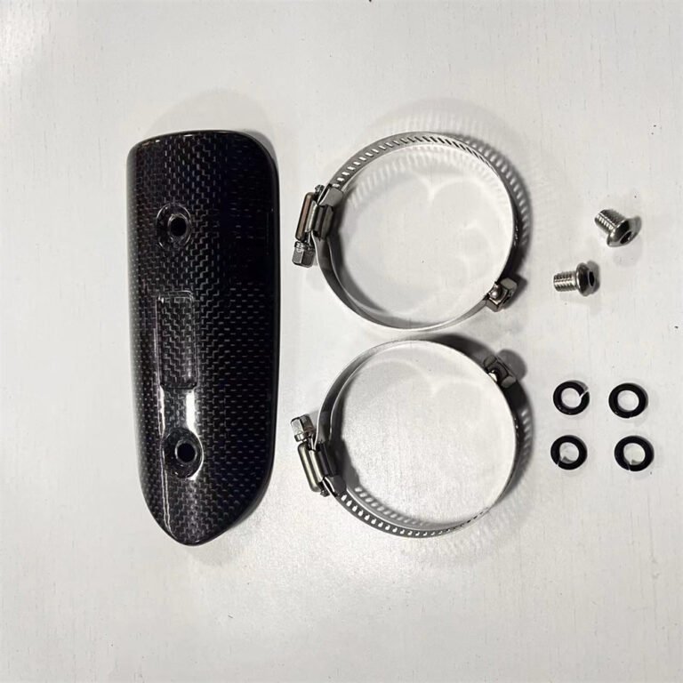 Carbon Fiber Motorcycle Exhaust Pipe Anti Heat Cover
