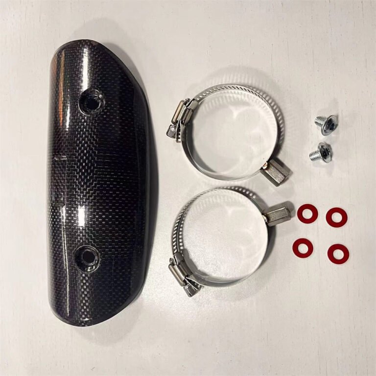 Carbon Fiber Motorcycle Exhaust Pipe Anti Heat Cover