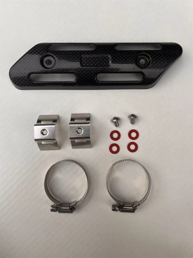 Carbon Fiber Motorcycle Exhaust Pipe Anti Heat Cover